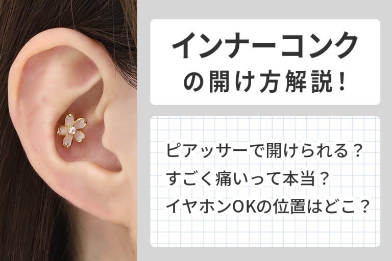 インナーコンクの開け方