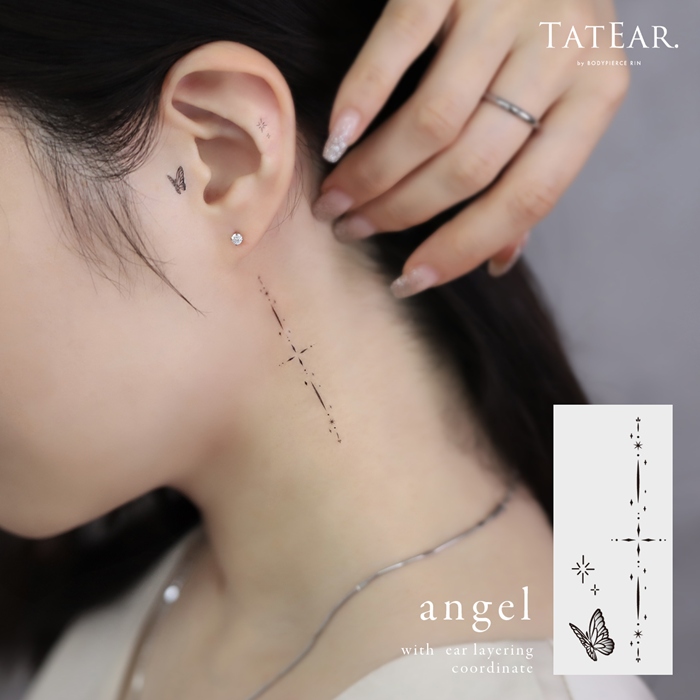 凛オリジナルタトゥーシールTATEAR・チェーンライン